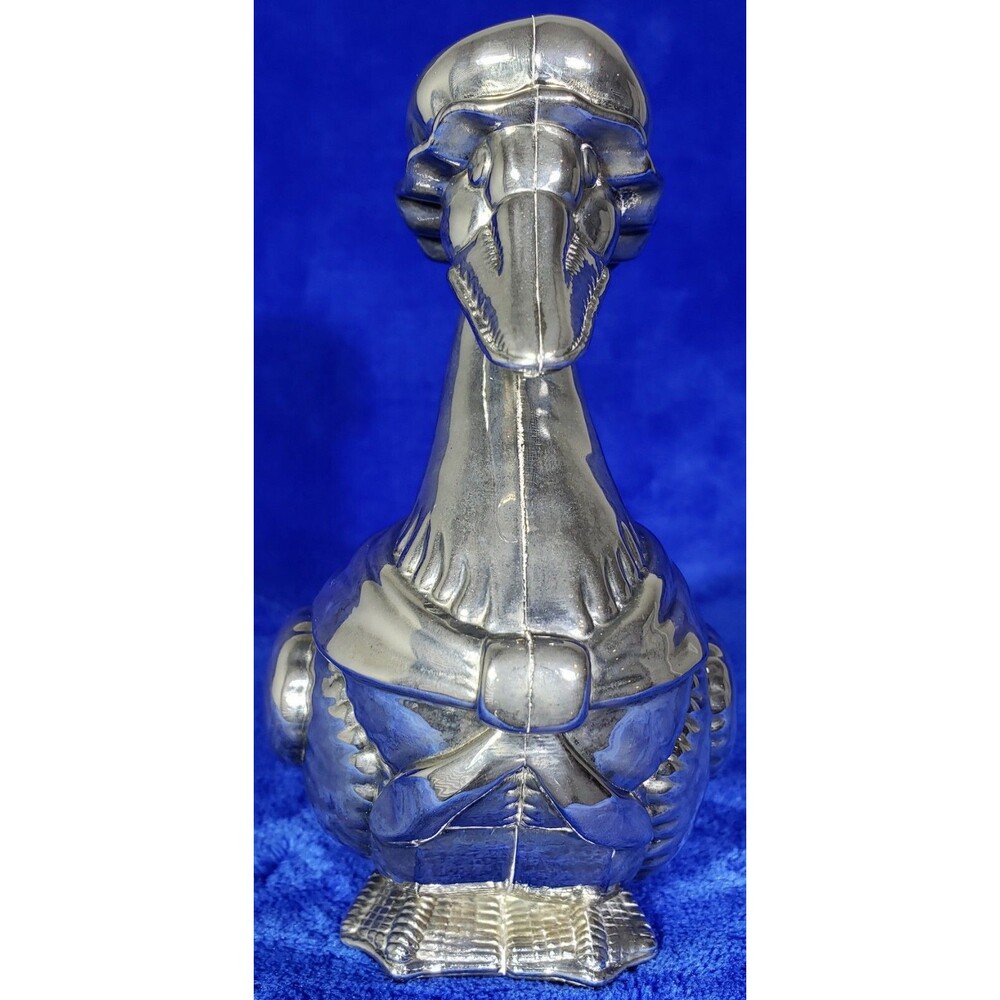 Vintage Godinger Mother Goose Metal Silver Plated Coin Savings Bank - Picture 4 of 12